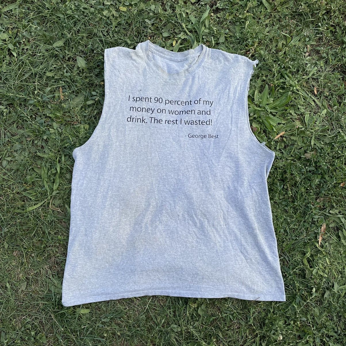 Vintage Vintage Y2K Adult Tee Spent 90 Money Bebe Humor L Size US L / EU 52-54 / 3 - 1 Thumbnail