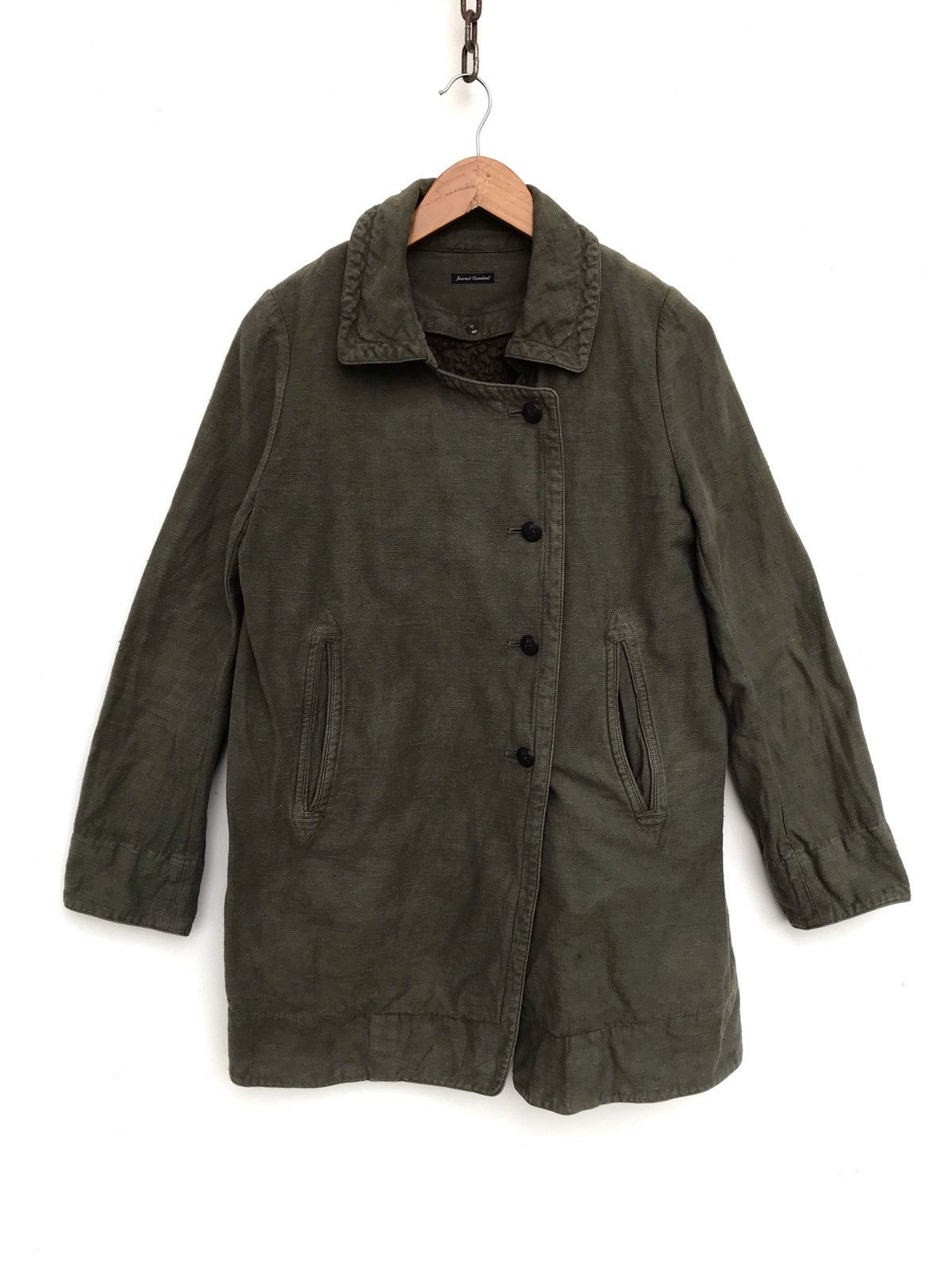 Journal Standard Journal Standard Green Army Jacket Japanese Brand Jacket Size US S / EU 44-46 / 1 - 1 Thumbnail