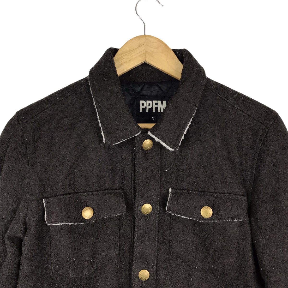 PPFM Japanese Brand PPFM Union Made Workwear Button Down Jacket Size US M / EU 48-50 / 2 - 3 Thumbnail