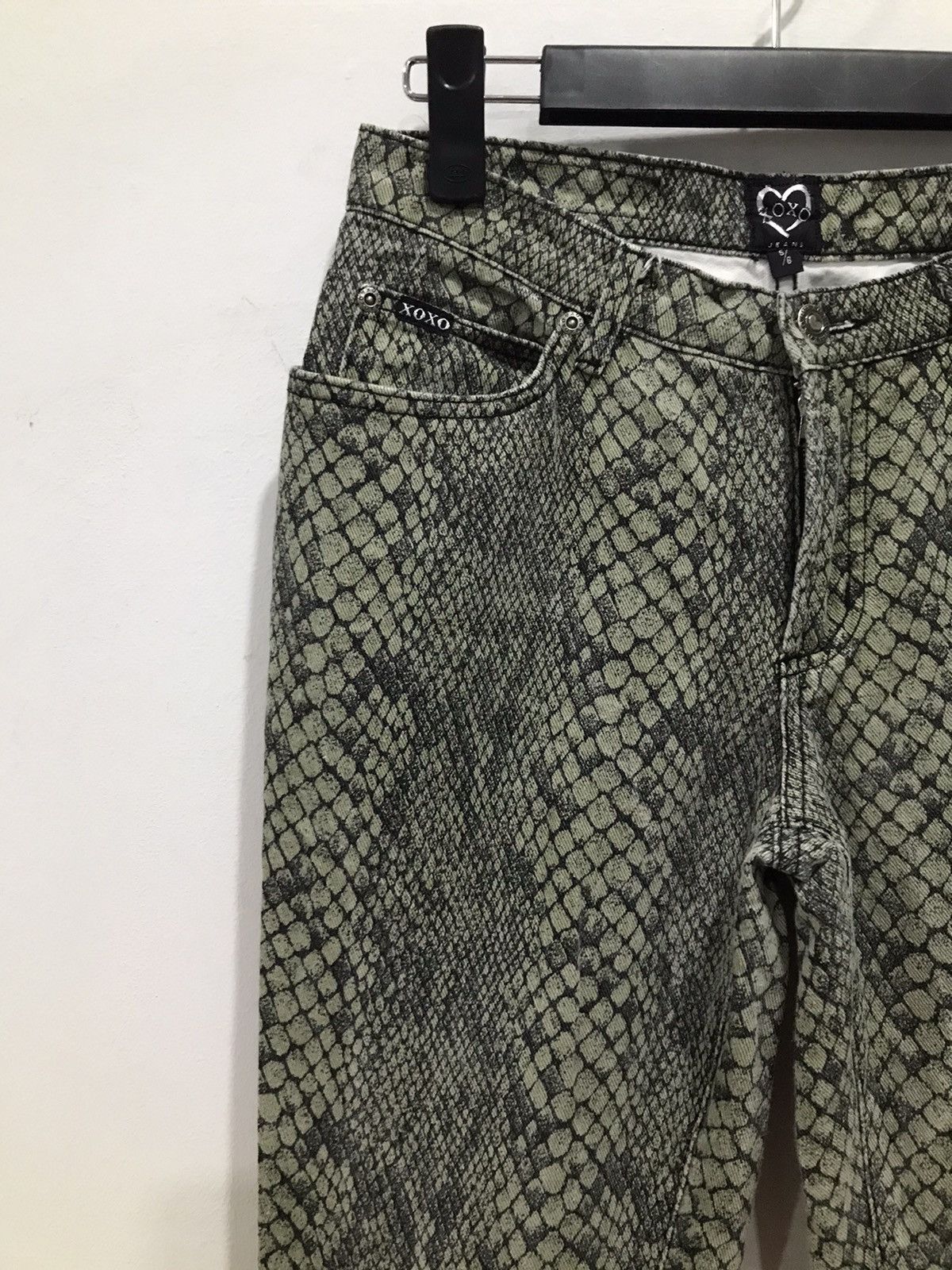 XOXO Xoxo snakes skin denim bootcut jeans Size US 28 / EU 44 - 5 Thumbnail