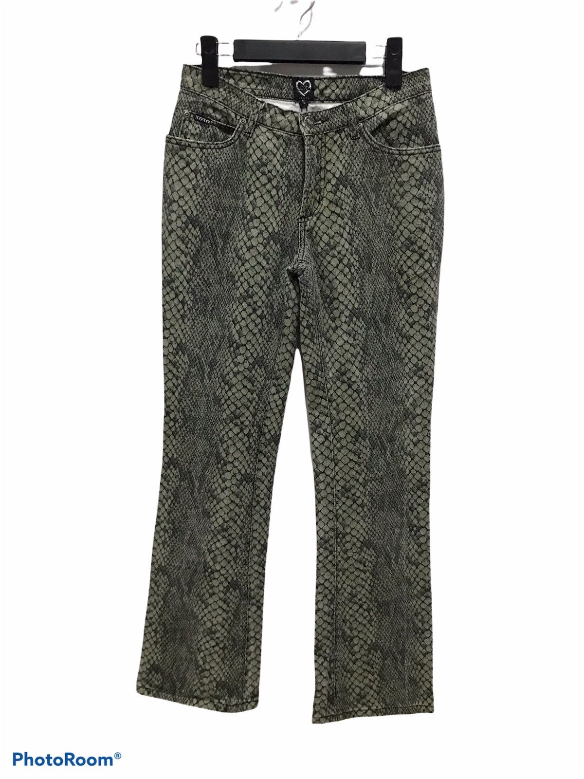 XOXO Xoxo snakes skin denim bootcut jeans Size US 28 / EU 44 - 1 Thumbnail