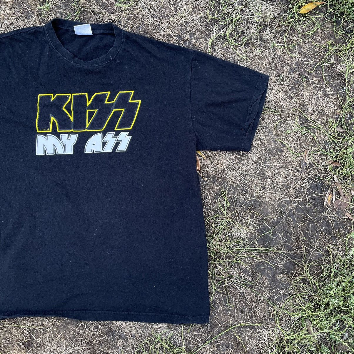Vintage Vintage Y2K ADULT Tee Kiss Ass Humor L Size US L / EU 52-54 / 3 - 3 Thumbnail