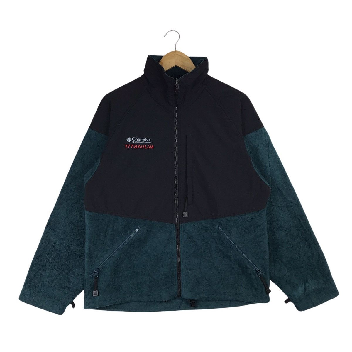 Columbia Vintage Columbia Sportswear Titanium Zip Up Fleece Jacket Size US M / EU 48-50 / 2 - 1 Thumbnail