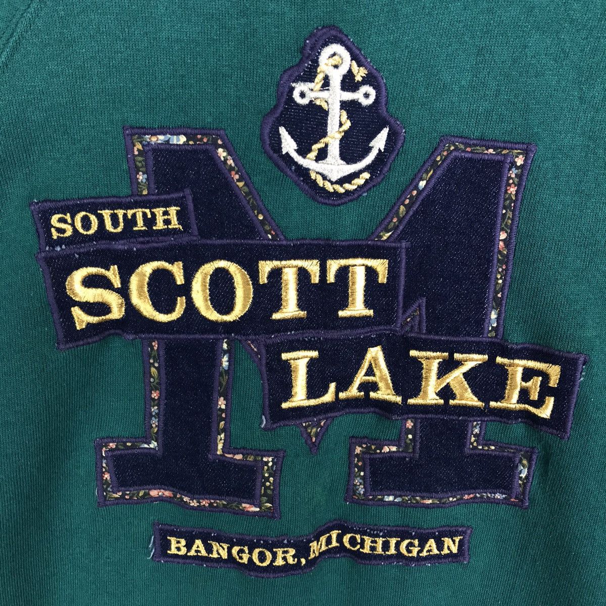 Vintage Vintage South Scott Lake Bangor Michigan Sweatshirt Size US XL / EU 56 / 4 - 8 Thumbnail