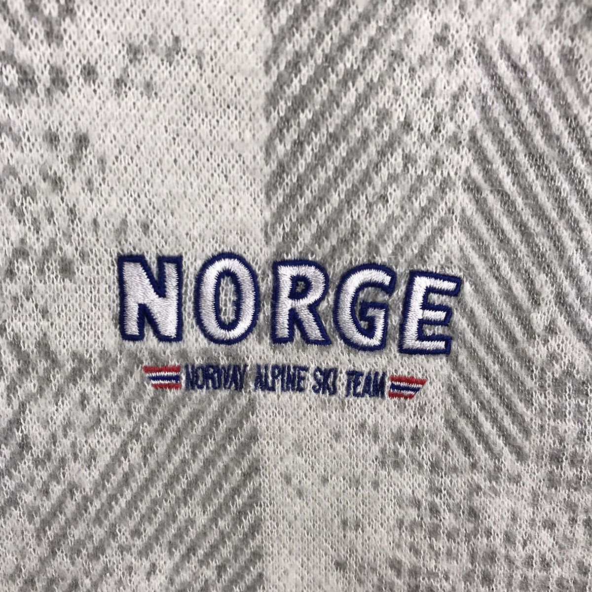 Vintage Vintage Norge Norway Alpine Ski Team All Half Zipper Jumper Size US M / EU 48-50 / 2 - 5 Thumbnail