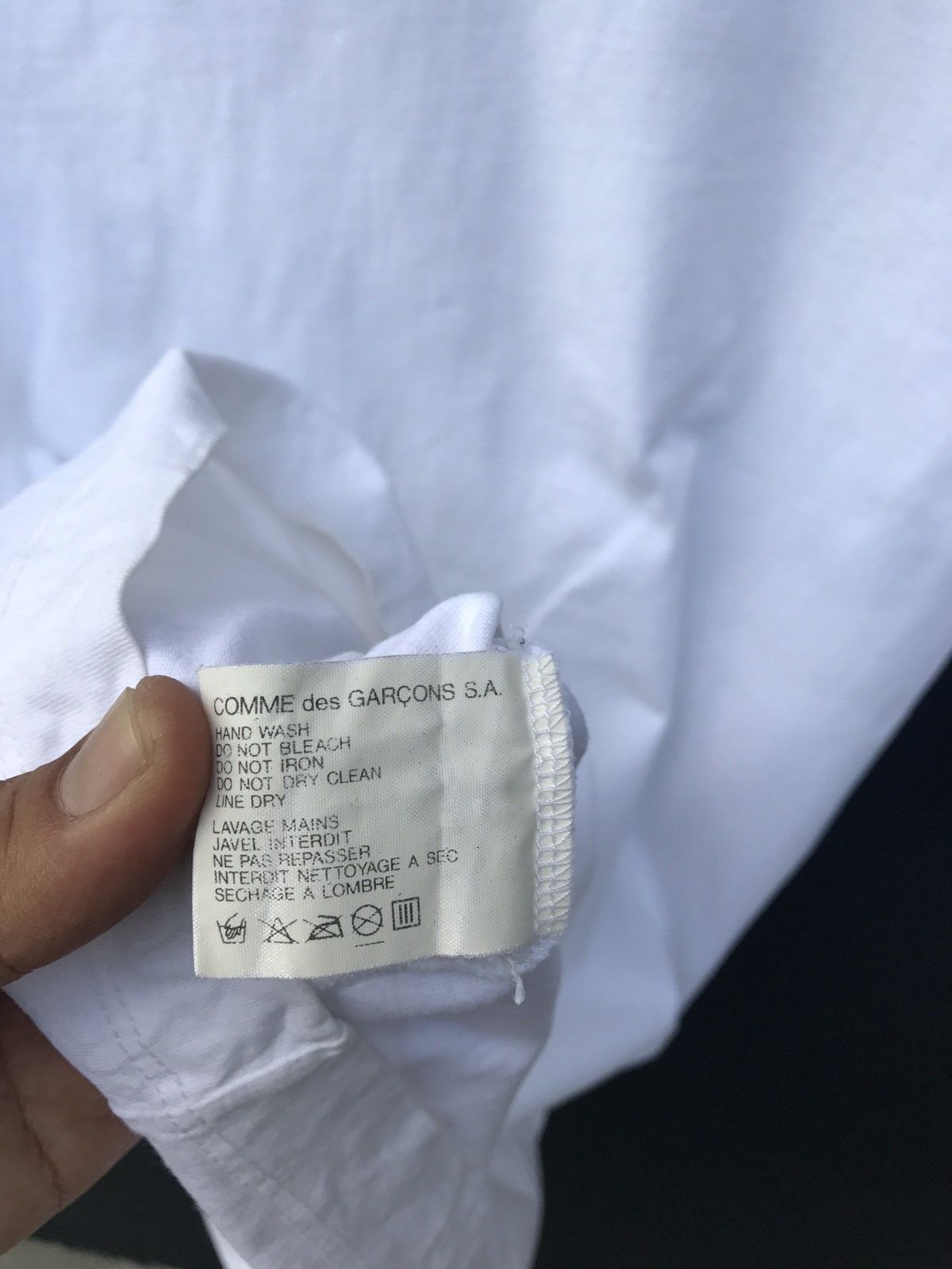 Comme des Garcons Comme des Garçons Shirt Cdg Spellout Shirt Japanese Designer Size US M / EU 48-50 / 2 - 5 Thumbnail