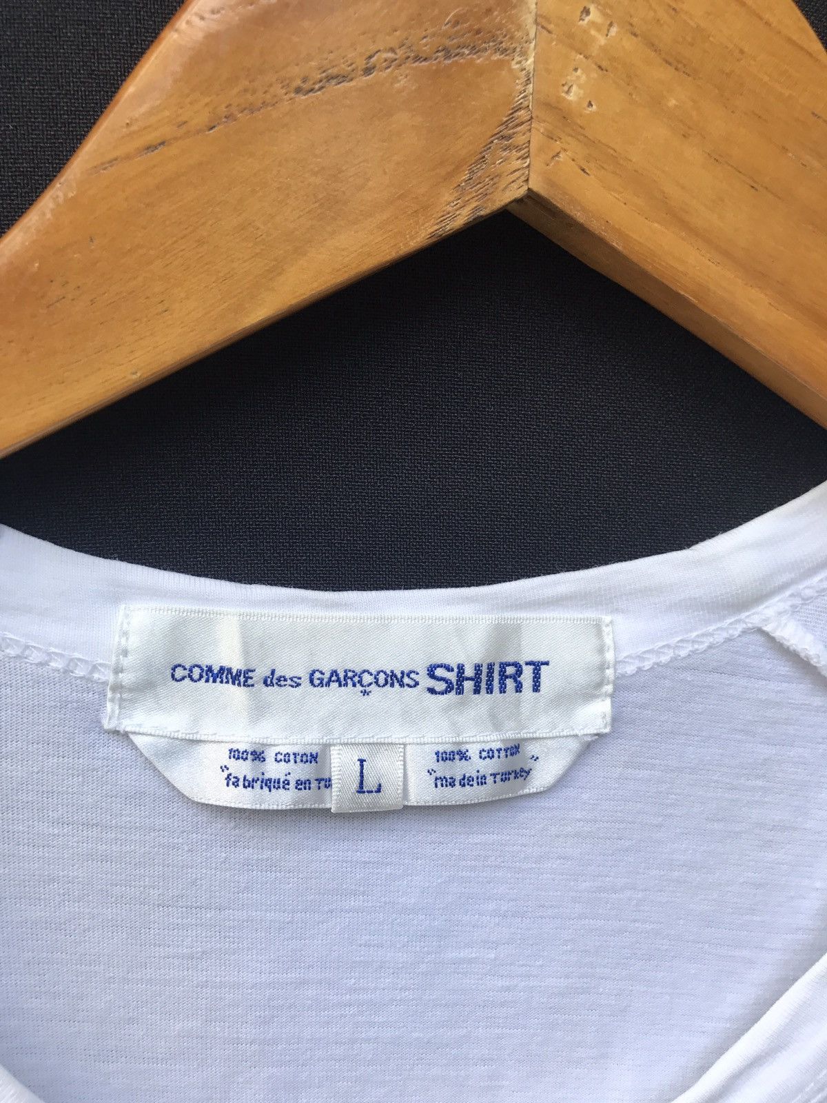 Comme des Garcons Comme des Garçons Shirt Cdg Spellout Shirt Japanese Designer Size US M / EU 48-50 / 2 - 3 Thumbnail