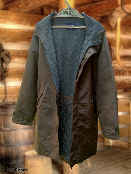 Japanese Brand × Uniqlo UNIQLO HOODIE PARKA LONG JACKET Size US XL / EU 56 / 4 - 4 Thumbnail