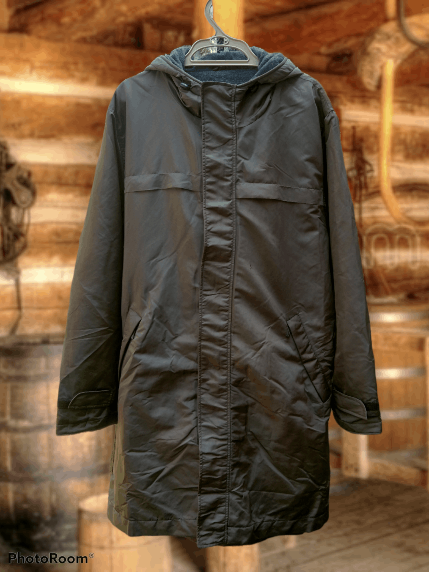 Japanese Brand × Uniqlo UNIQLO HOODIE PARKA LONG JACKET Size US XL / EU 56 / 4 - 1 Thumbnail