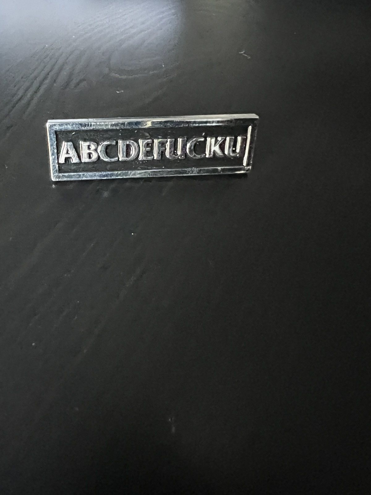 Supreme Supreme ABCDEFUCKU ABC Pin FW14 Size ONE SIZE - 1 Preview