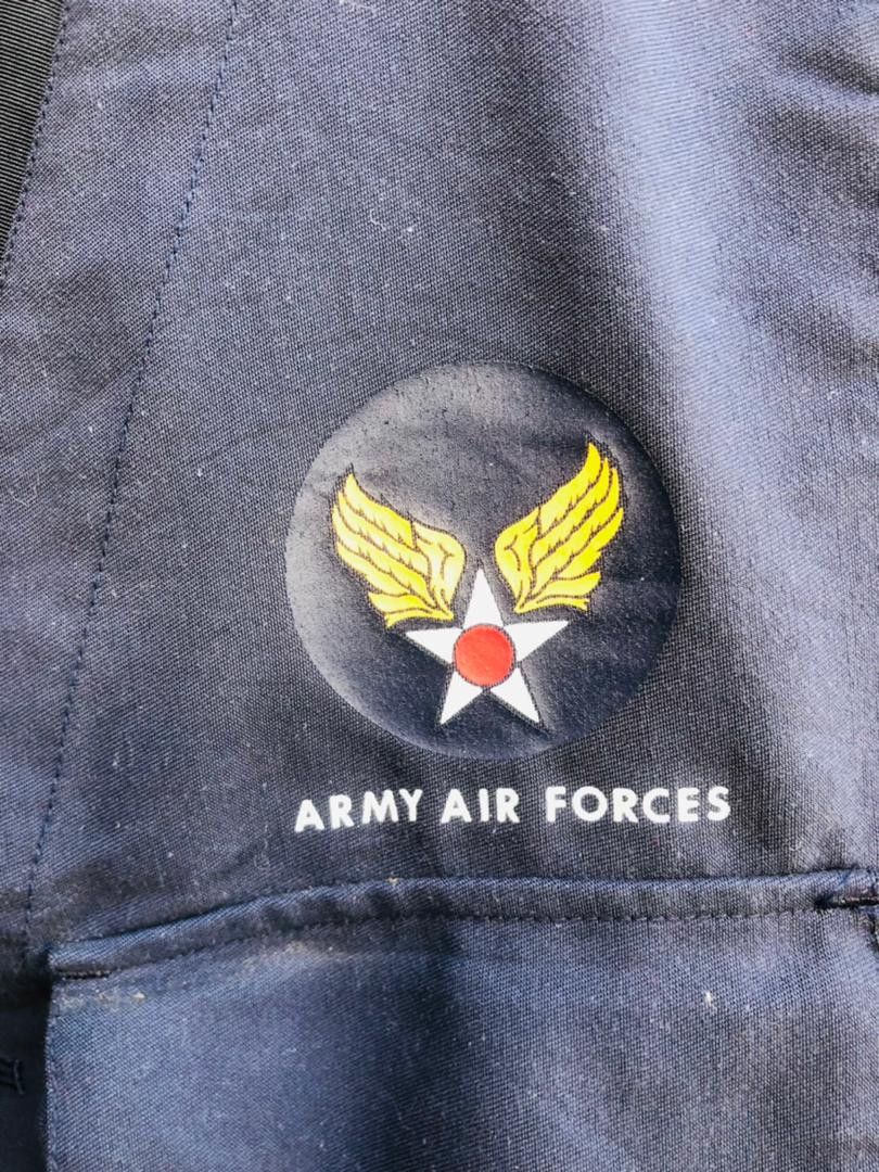 Japanese Brand Vintage Army Air Force Pocket Vest Travis Scott Fashion Size US L / EU 52-54 / 3 - 9 Thumbnail