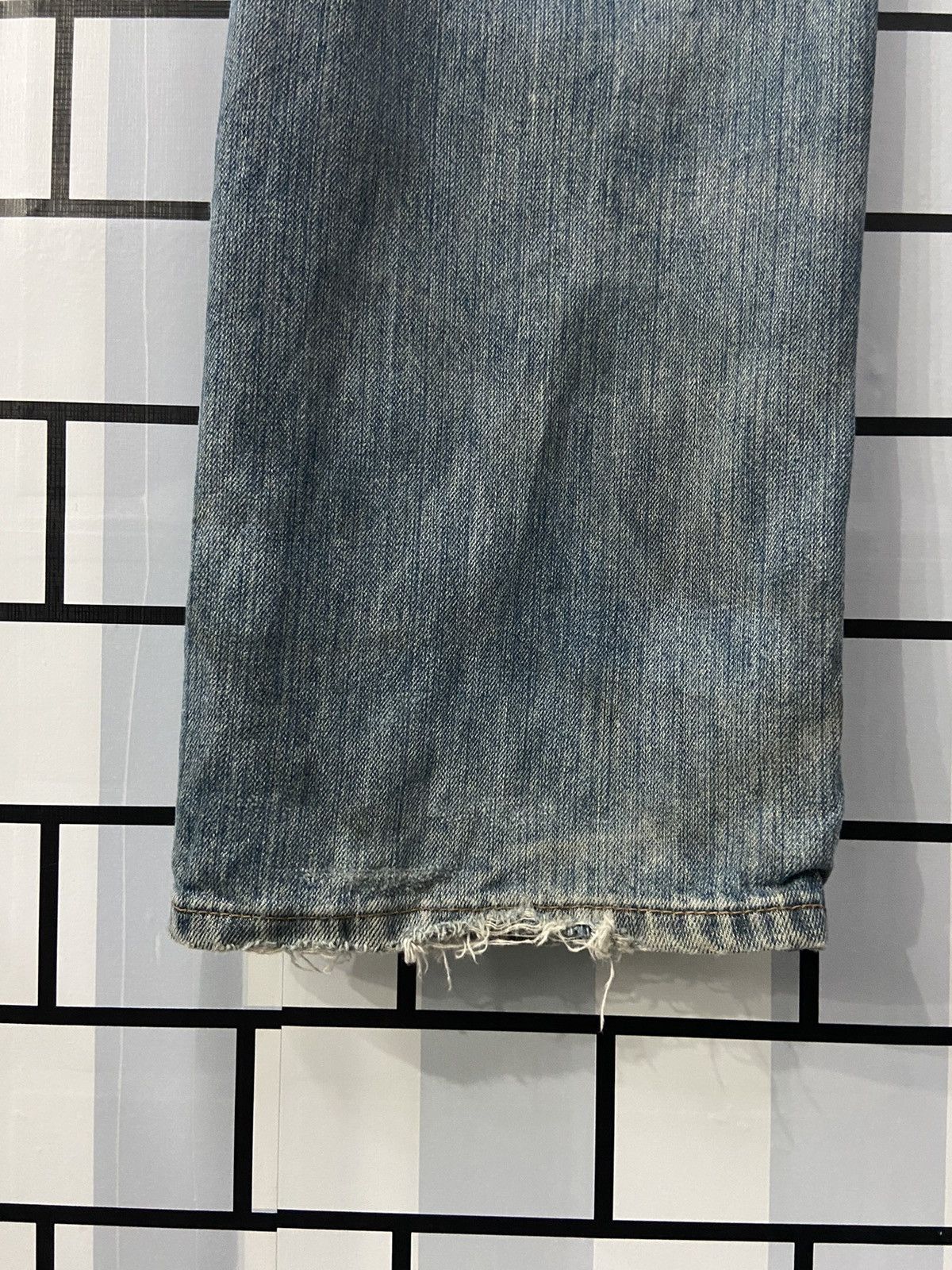 Levi's × Vintage Vintage Levi’s 559 Distressed Faded Blue Denim Pants Size US 34 / EU 50 - 14 Thumbnail