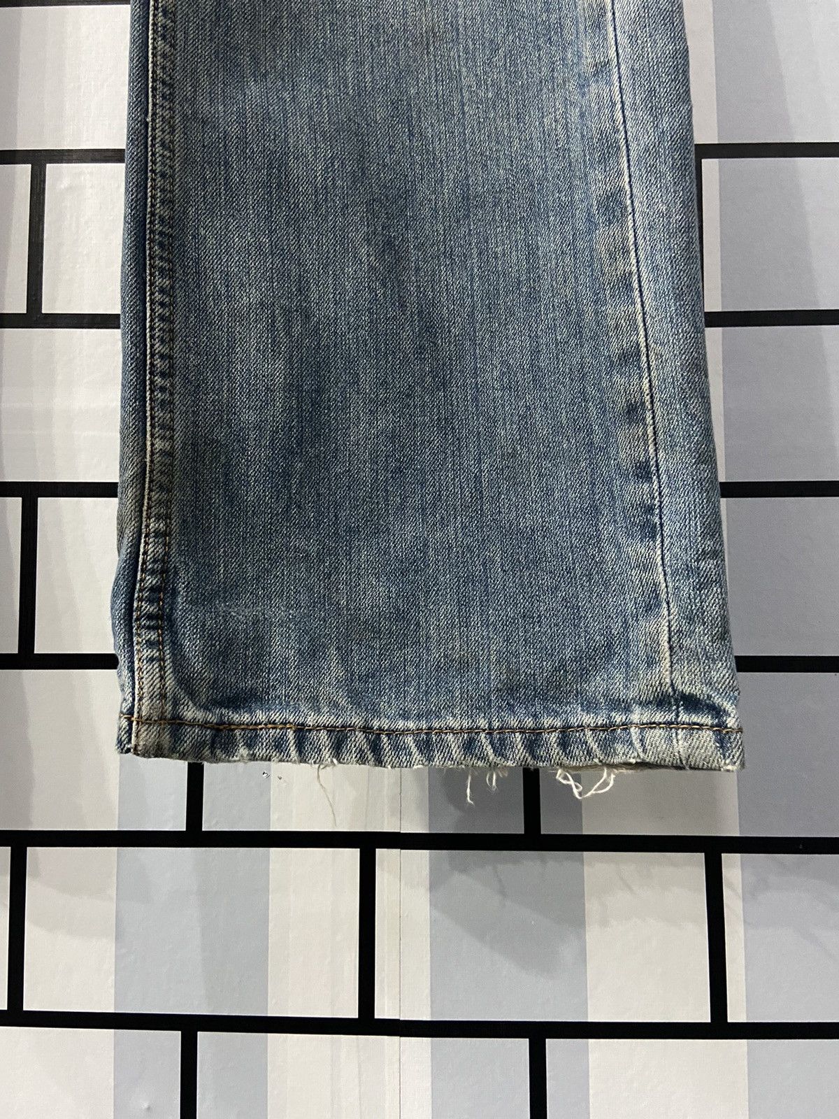 Levi's × Vintage Vintage Levi’s 559 Distressed Faded Blue Denim Pants Size US 34 / EU 50 - 8 Thumbnail