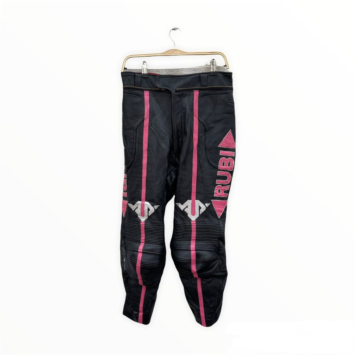 Rubi Motorcycle Racing pants fully leather with padding