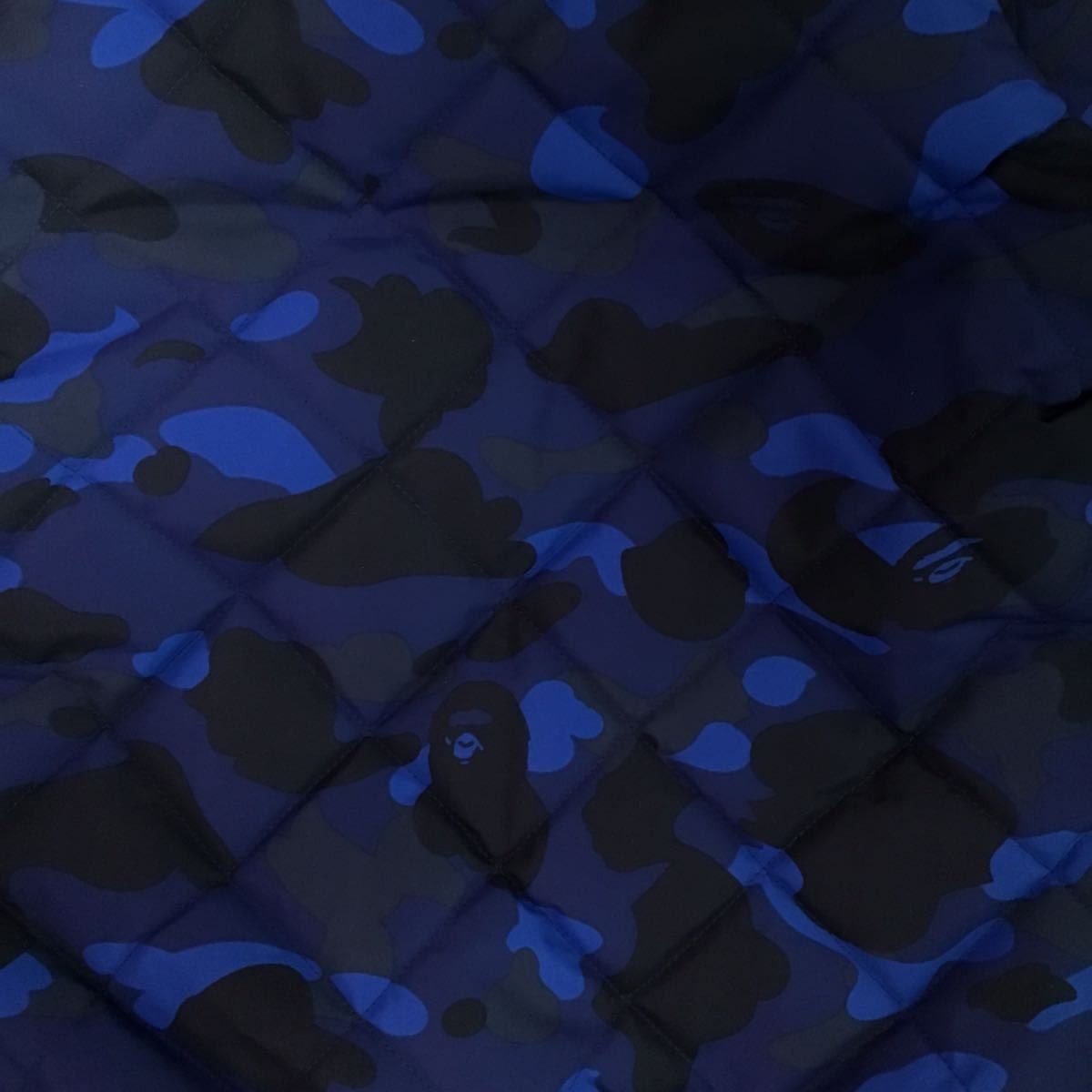 Bape BAPE Blue camo hoodie down jacket a bathing ape Size US S / EU 44-46 / 1 - 6 Thumbnail