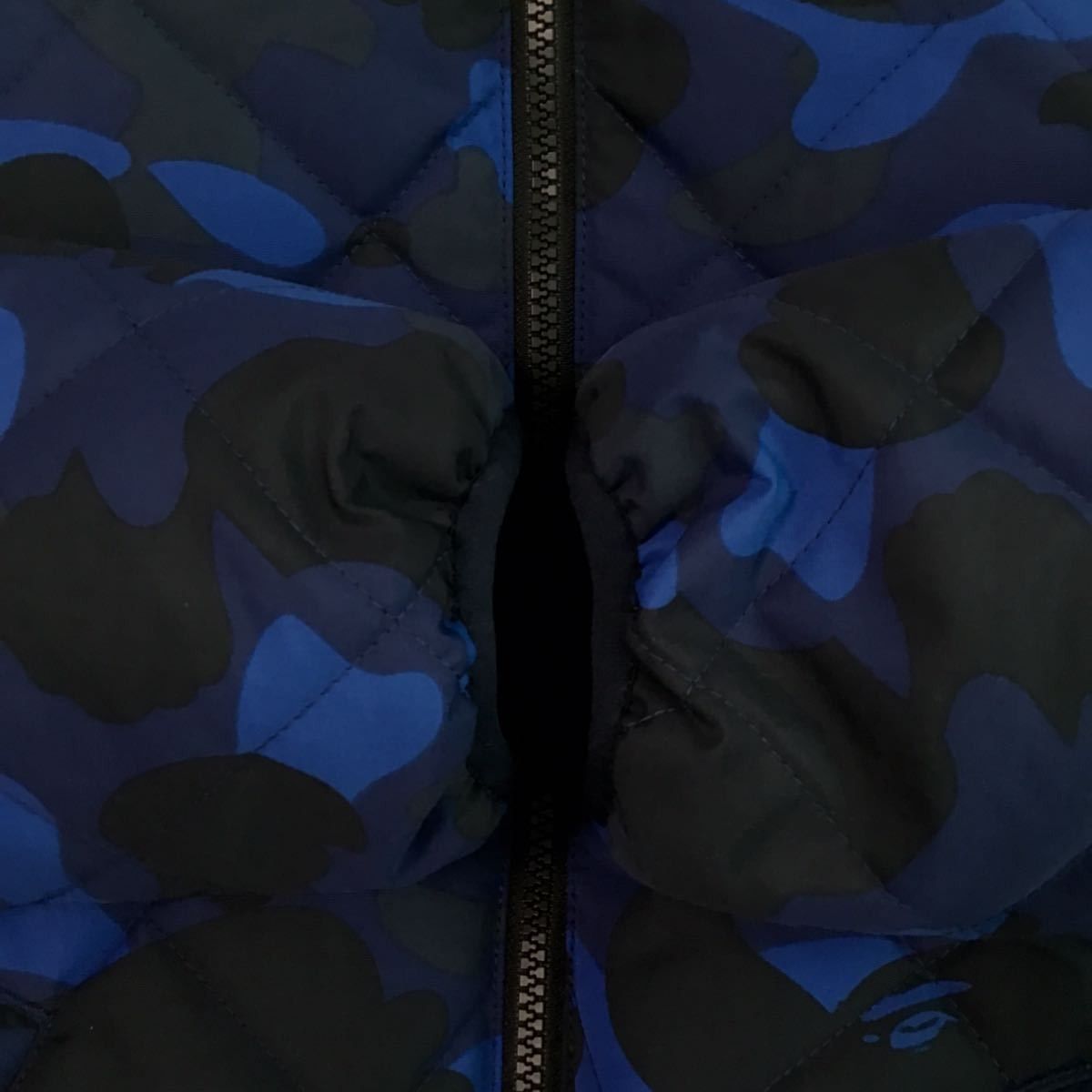 Bape BAPE Blue camo hoodie down jacket a bathing ape Size US S / EU 44-46 / 1 - 5 Thumbnail
