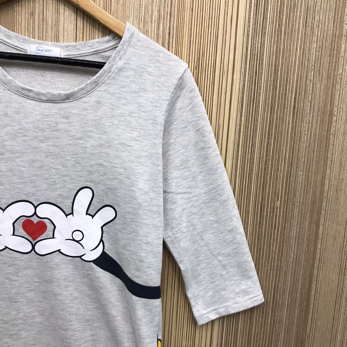 Disney × Mickey Mouse × Vintage Vintage Mickey Mouse Cartoon Raglan Tshirt Size M / US 6-8 / IT 42-44 - 6 Thumbnail