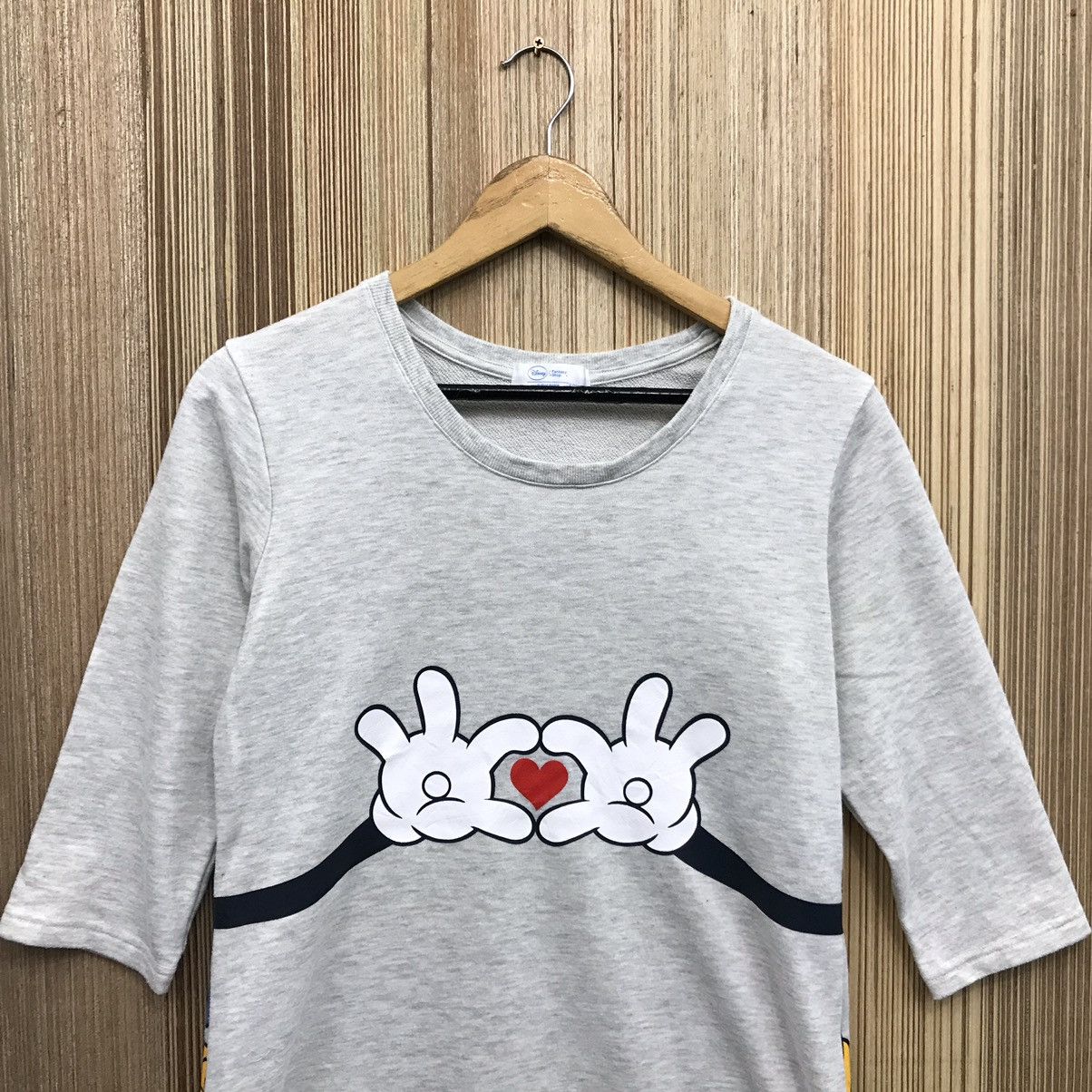 Disney × Mickey Mouse × Vintage Vintage Mickey Mouse Cartoon Raglan Tshirt Size M / US 6-8 / IT 42-44 - 4 Thumbnail
