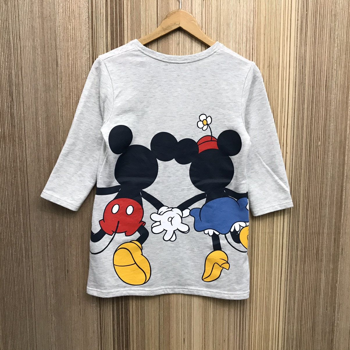Disney × Mickey Mouse × Vintage Vintage Mickey Mouse Cartoon Raglan Tshirt Size M / US 6-8 / IT 42-44 - 1 Thumbnail