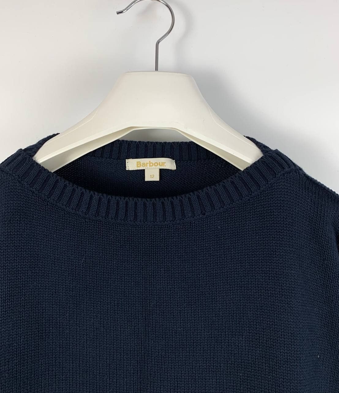 Barbour Barbour sweater blue wool cotton 12 Size US M / EU 48-50 / 2 - 2 Thumbnail
