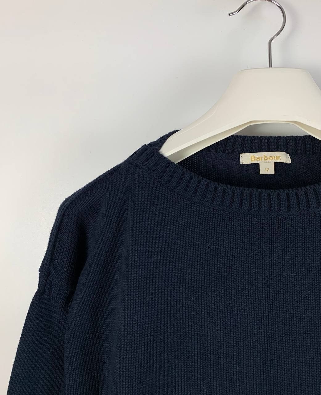 Barbour Barbour sweater blue wool cotton 12 Size US M / EU 48-50 / 2 - 3 Thumbnail
