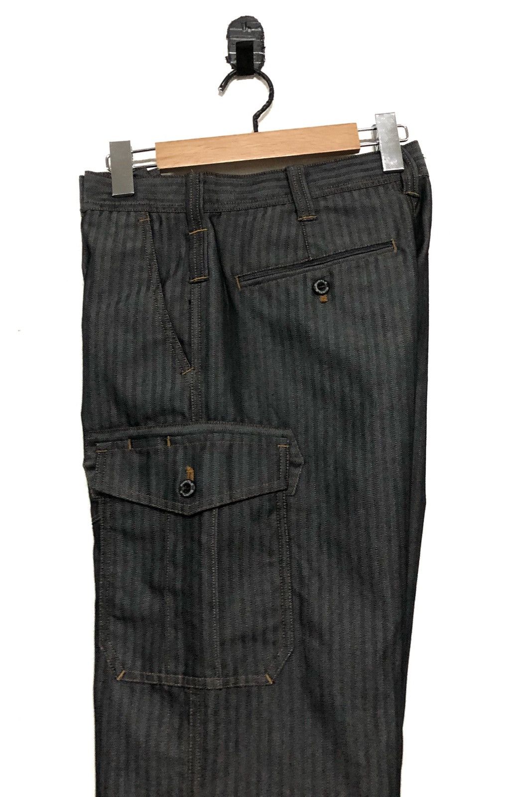 Japanese Brand Burtle Multi Pocket Workwear Cargo casual Pant Size US 32 / EU 48 - 7 Thumbnail