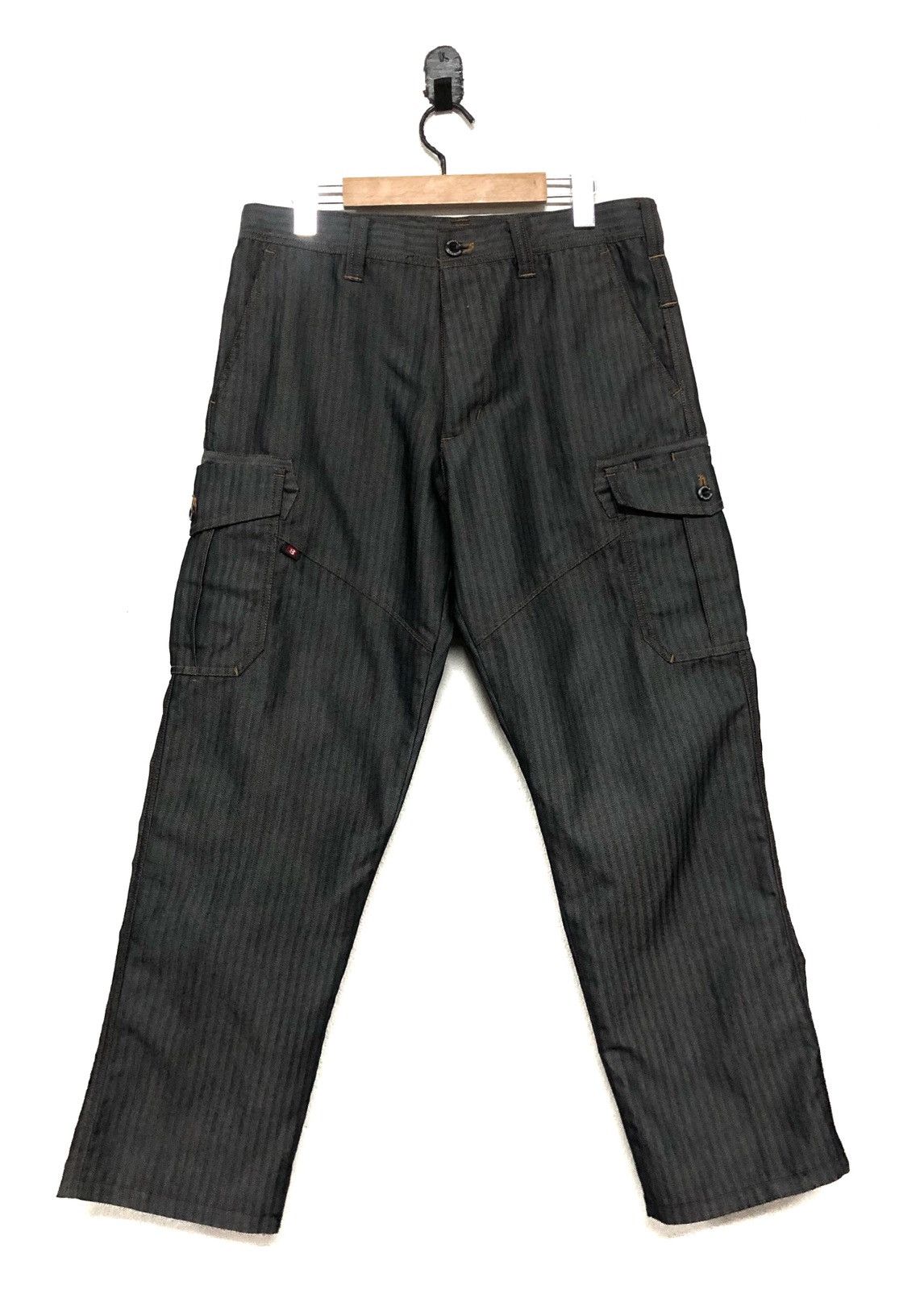 Japanese Brand Burtle Multi Pocket Workwear Cargo casual Pant Size US 32 / EU 48 - 1 Thumbnail