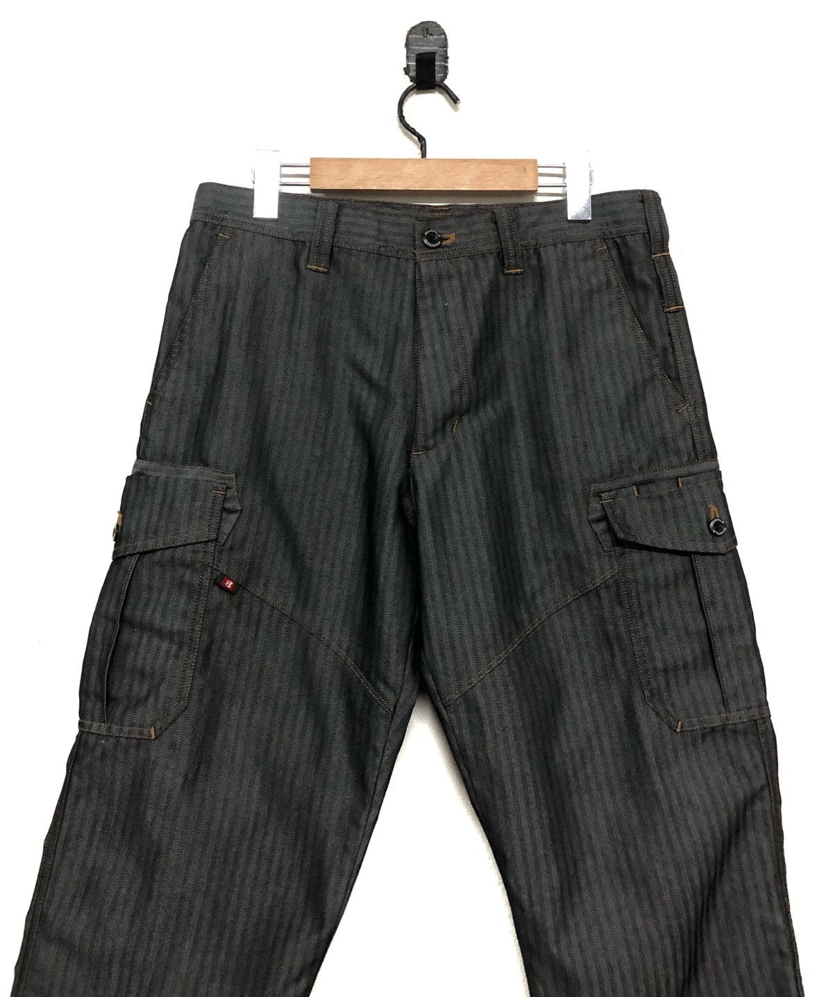 Japanese Brand Burtle Multi Pocket Workwear Cargo casual Pant Size US 32 / EU 48 - 2 Thumbnail