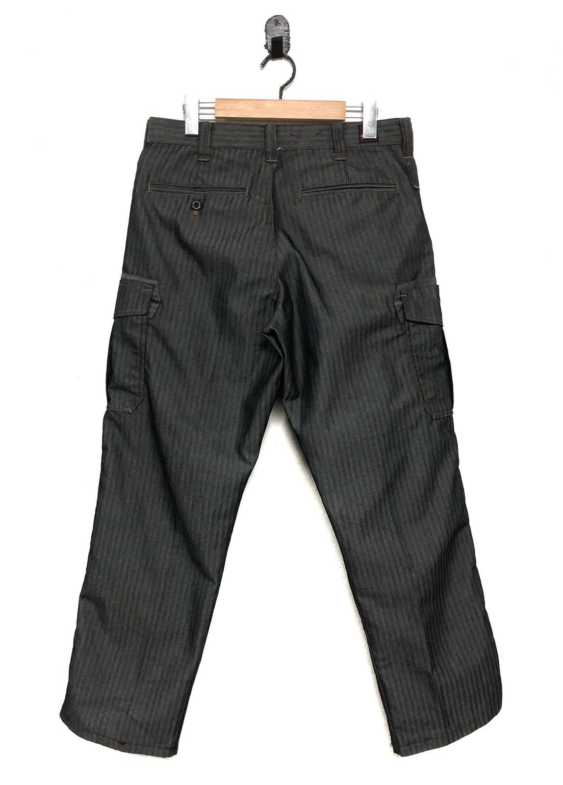Japanese Brand Burtle Multi Pocket Workwear Cargo casual Pant Size US 32 / EU 48 - 4 Thumbnail