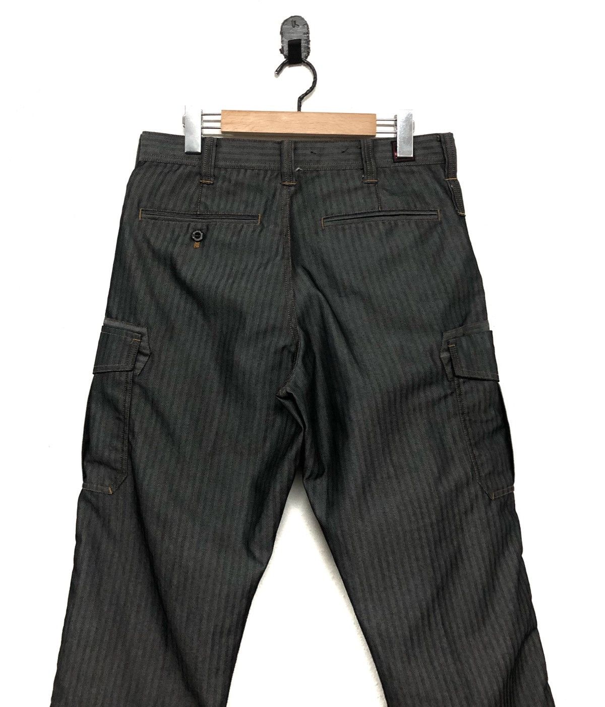 Japanese Brand Burtle Multi Pocket Workwear Cargo casual Pant Size US 32 / EU 48 - 5 Thumbnail
