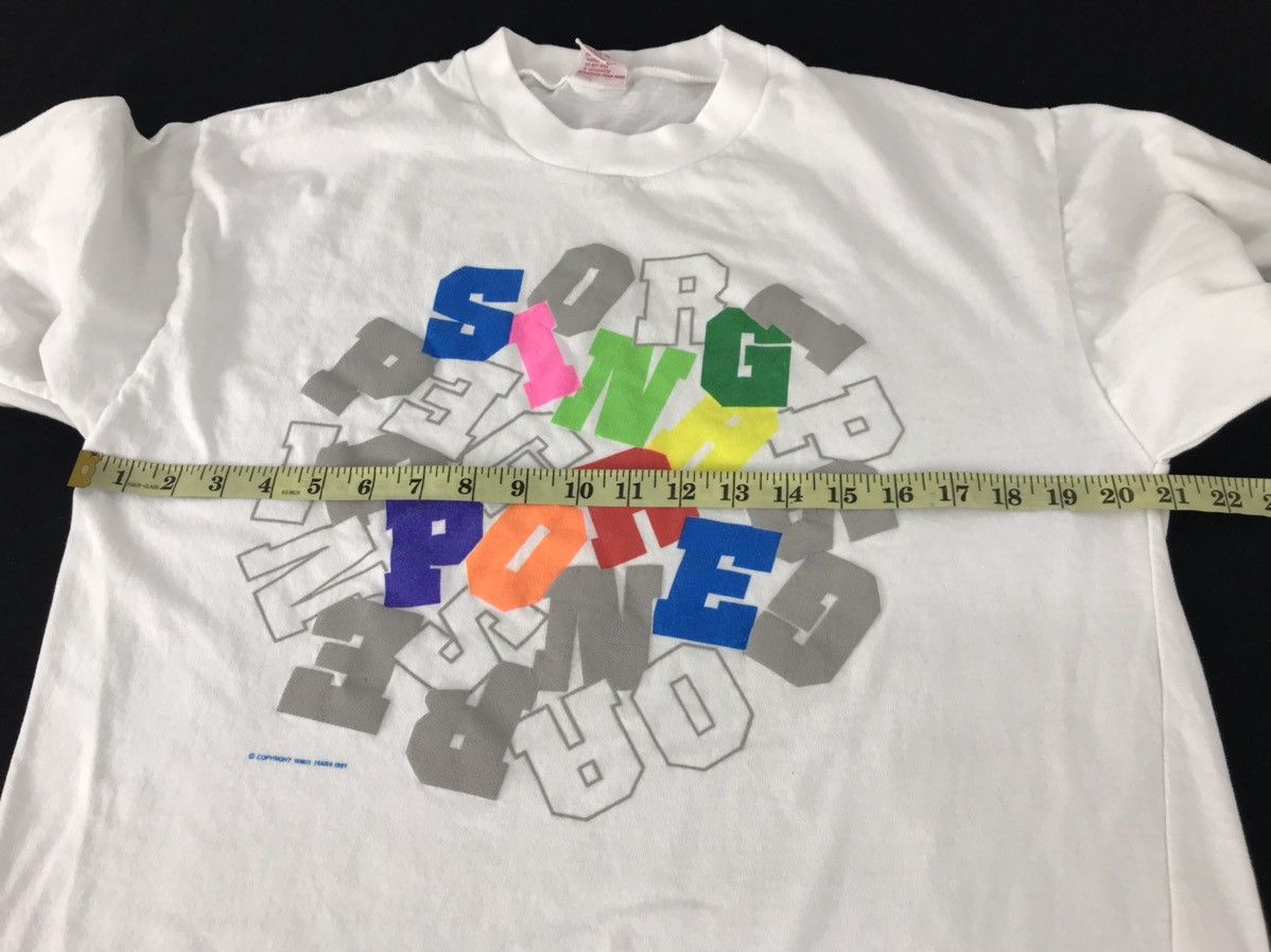 Vintage Vintage Yankee Singapore Souvenir T-shirt Printed Spell Out Size US L / EU 52-54 / 3 - 6 Thumbnail