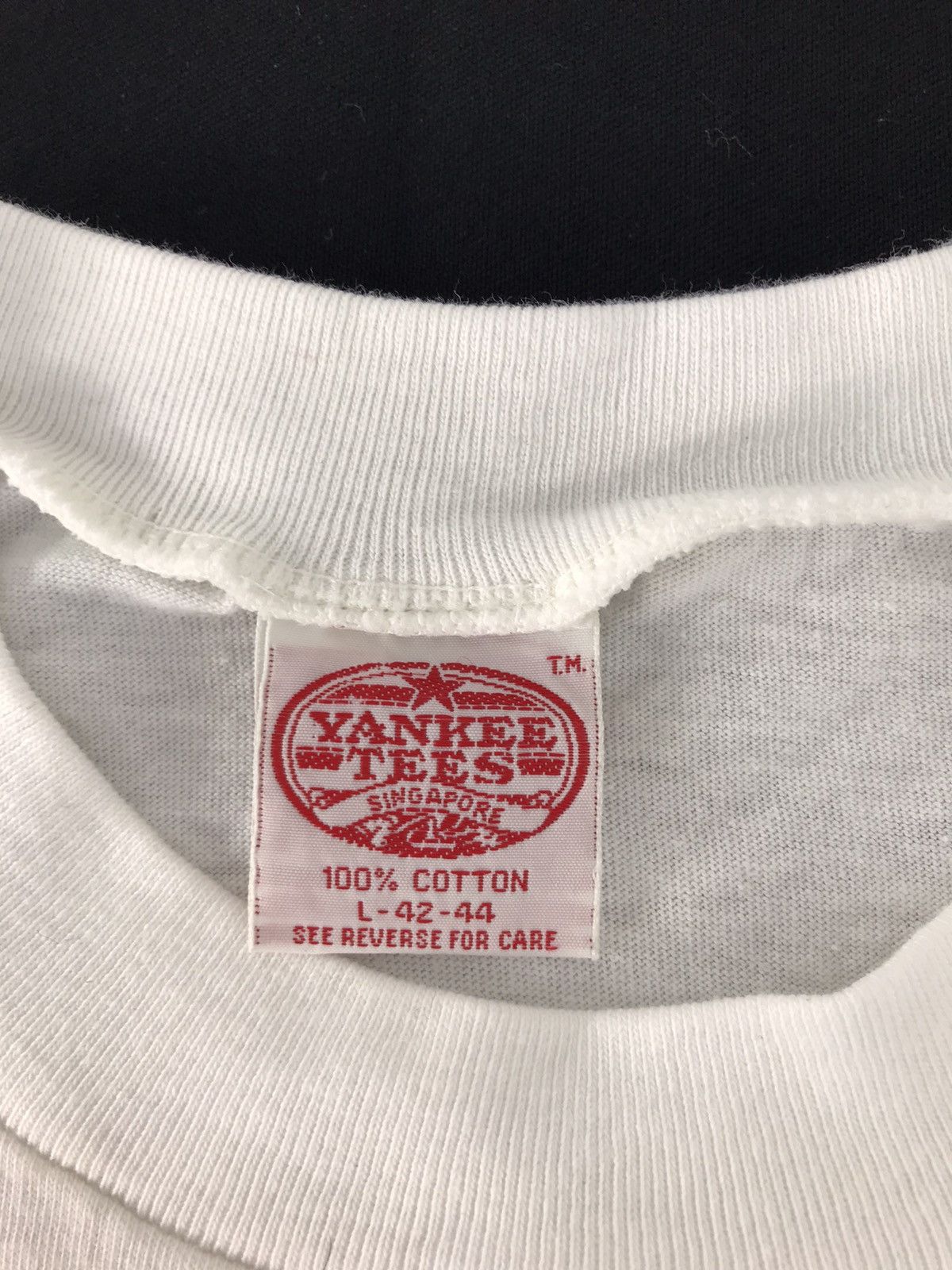 Vintage Vintage Yankee Singapore Souvenir T-shirt Printed Spell Out Size US L / EU 52-54 / 3 - 4 Thumbnail