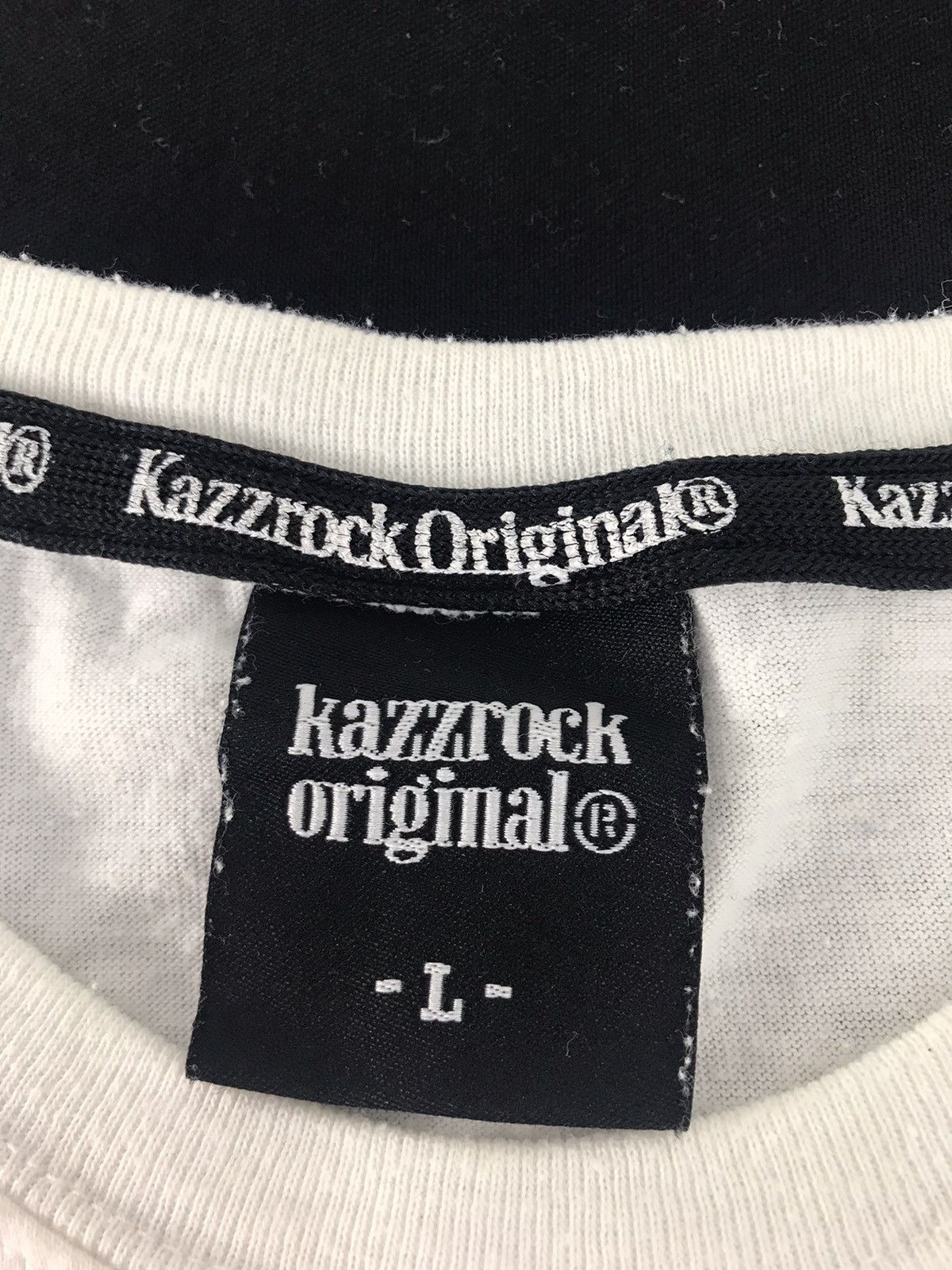 Japanese Brand × Vintage Vtg Kazzrock Original Big Wolf Longsleeve Tshirt Printed Size US M / EU 48-50 / 2 - 4 Thumbnail
