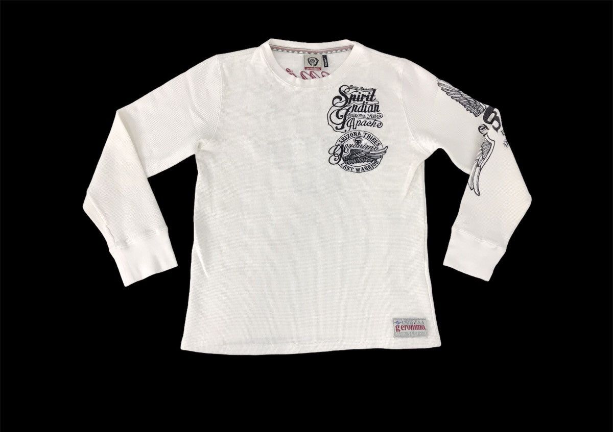 Vintage Vintage Genorimo Spirit Indian Arizona Tribe Chief Usa Tee Size US S / EU 44-46 / 1 - 2 Thumbnail