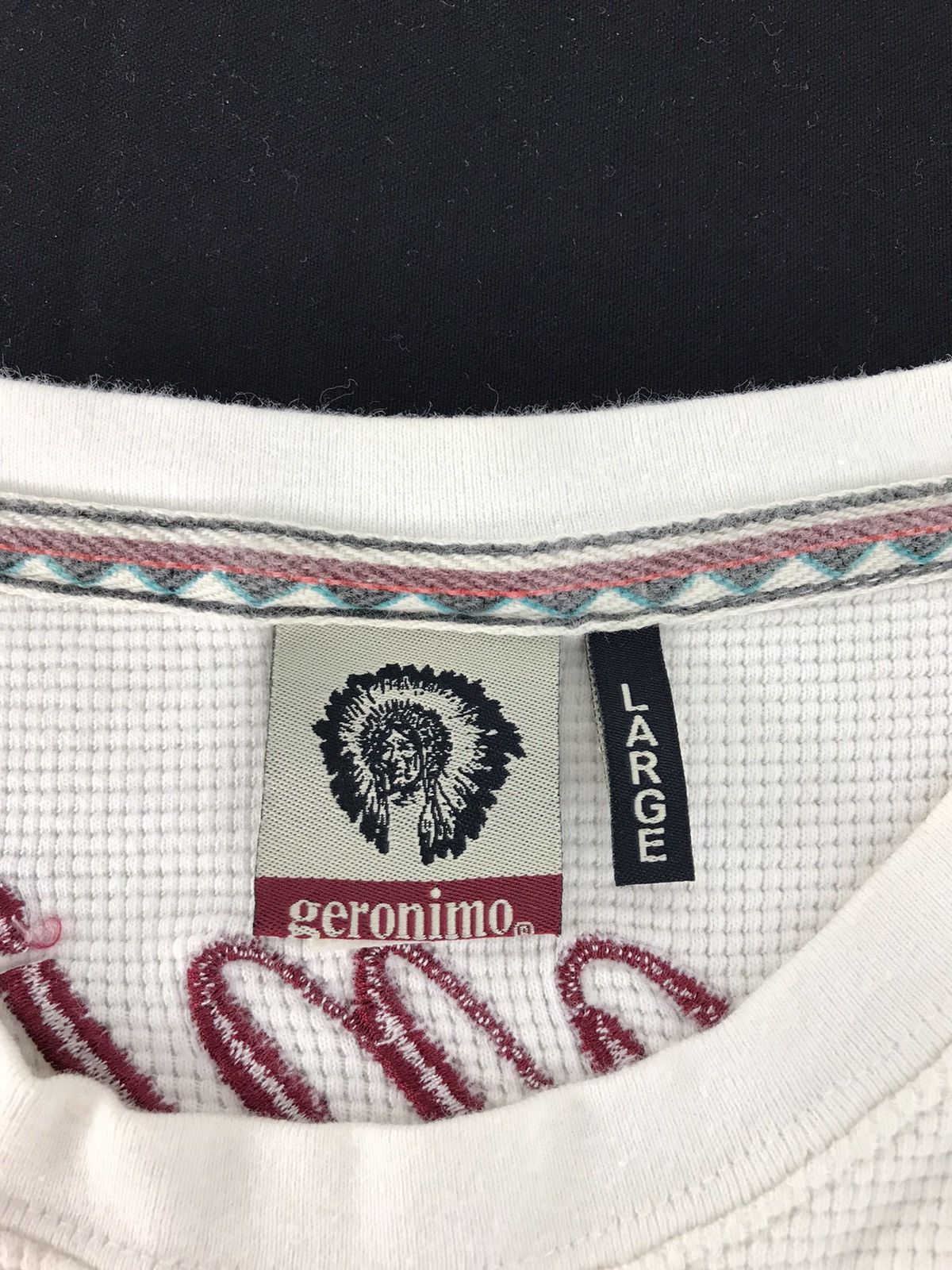 Vintage Vintage Genorimo Spirit Indian Arizona Tribe Chief Usa Tee Size US S / EU 44-46 / 1 - 6 Thumbnail