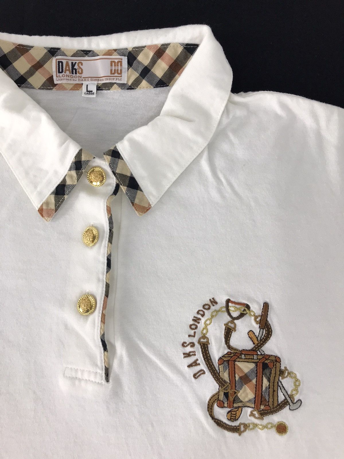 DAKS × Designer × Vintage Vintage Daks Golf London Embroidery Small Logo Nova Checked Size US S / EU 44-46 / 1 - 2 Thumbnail