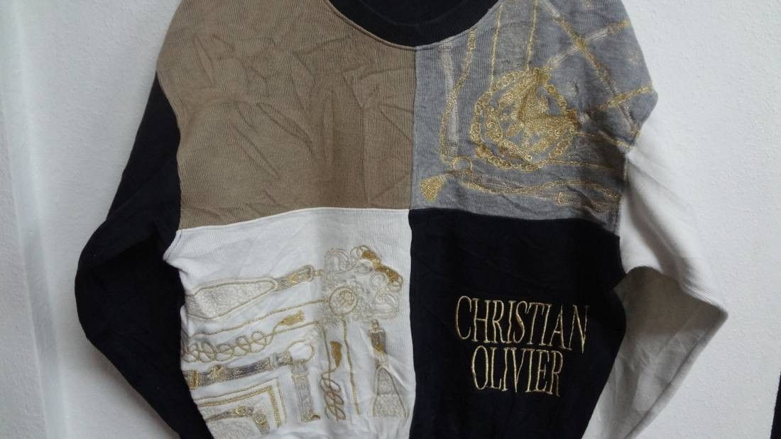 Vintage christian olivier Paris Size US M / EU 48-50 / 2 - 2 Thumbnail