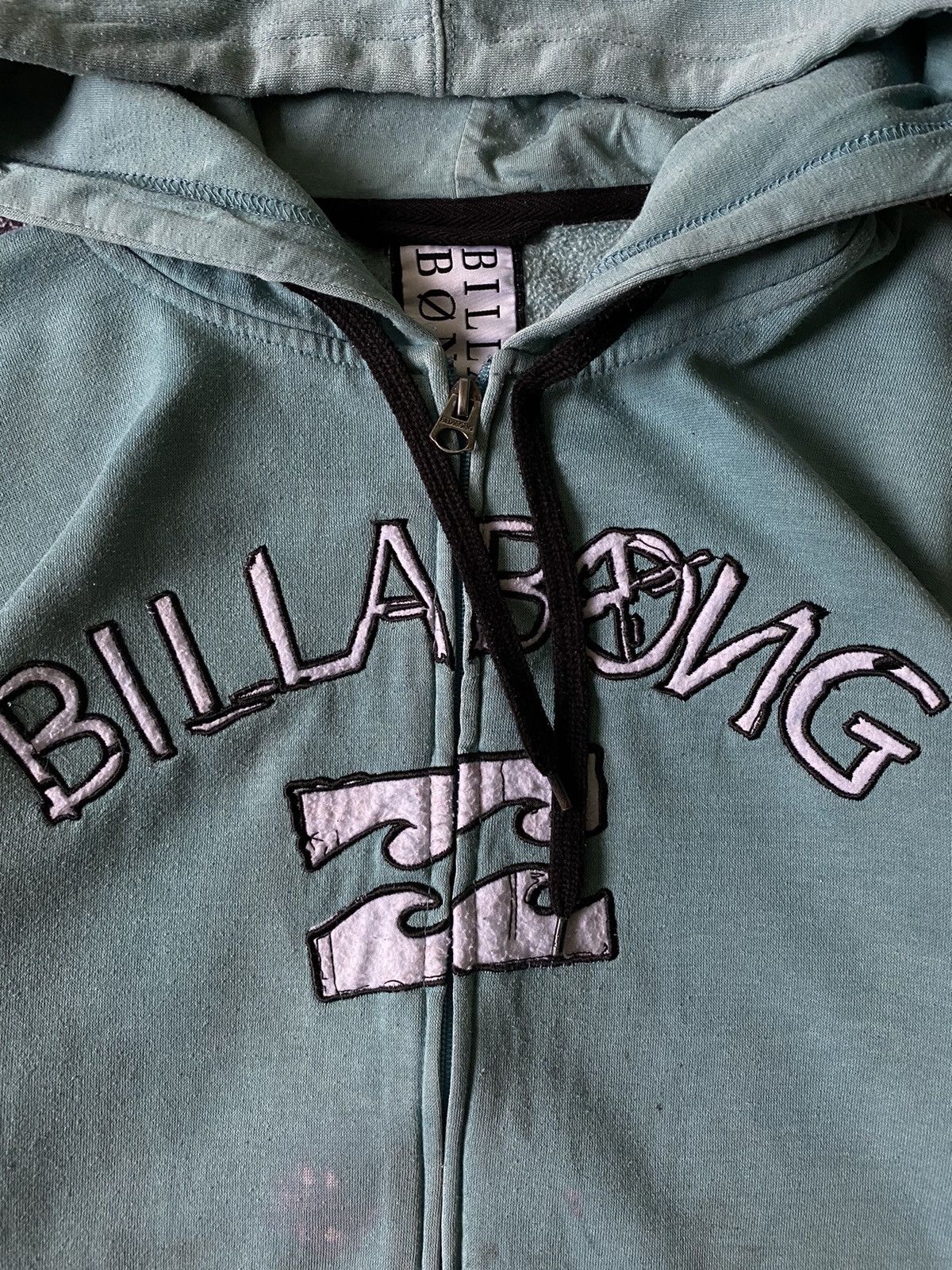 Billabong Y2K Billabong Hoodie embroidered zip Vintage Size US XL / EU 56 / 4 - 2 Thumbnail