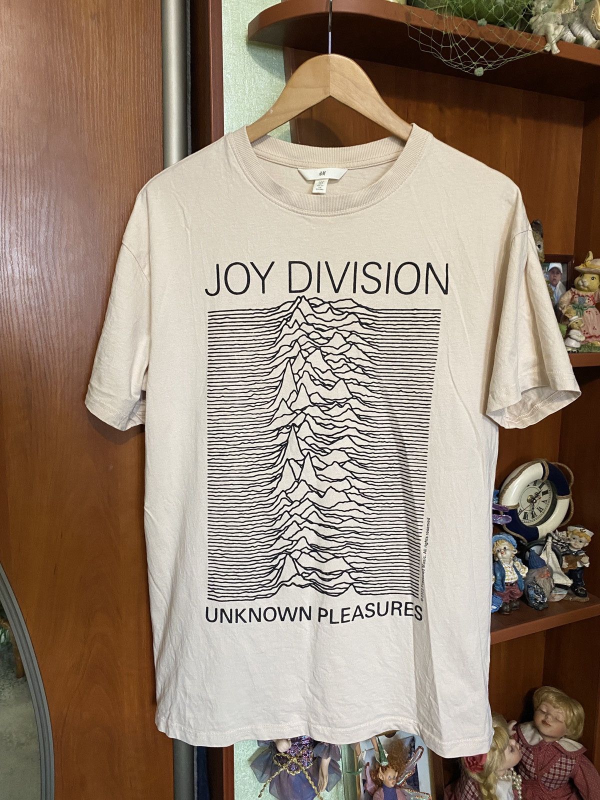 Band Tees Joy Division Rock T Shirt JOY DIVISION UNKNOWN PLEASURE H M Oversized T SHIRT Grailed