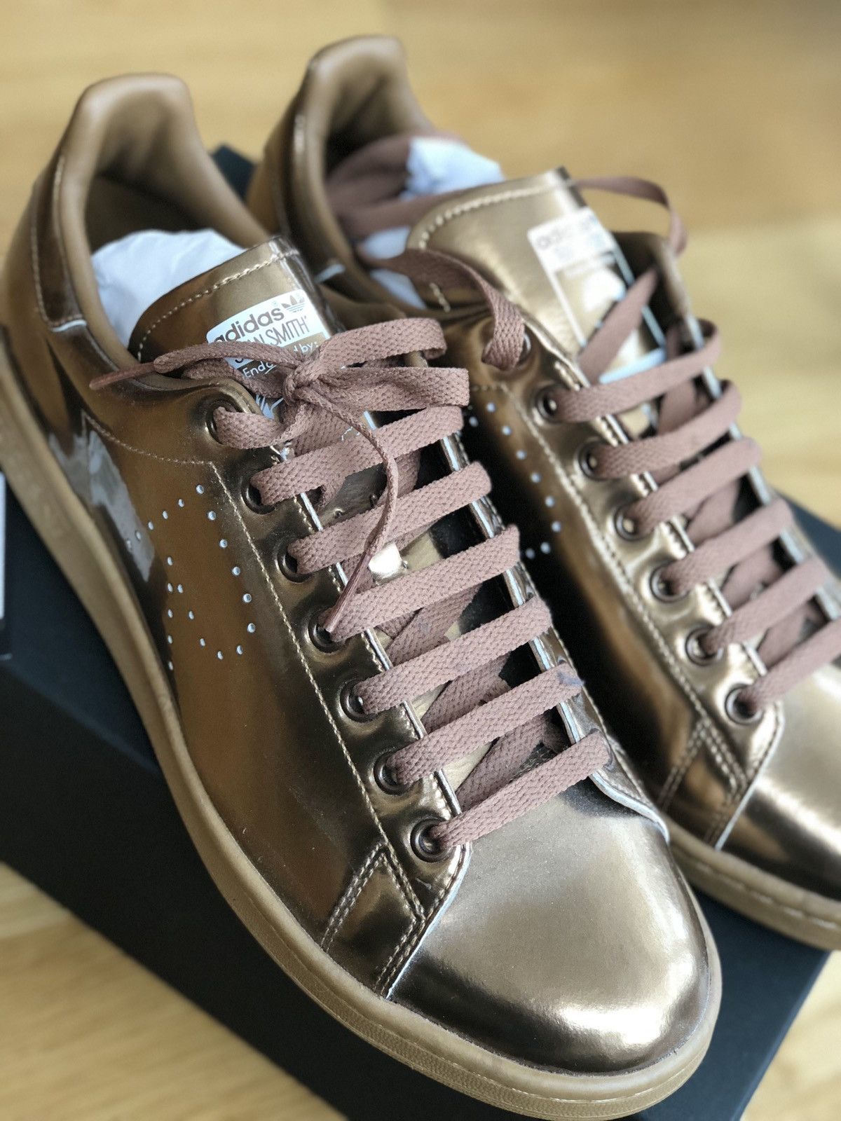 Golden Copper Adidas Raf Simons