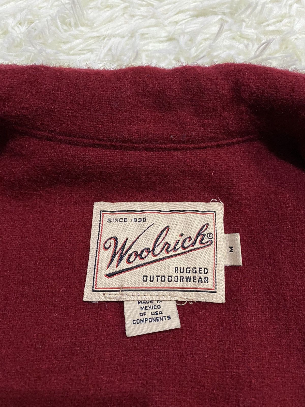 Vintage Woolrich Wool Blend Button Up Shirts Size US M / EU 48-50 / 2 - 8 Thumbnail