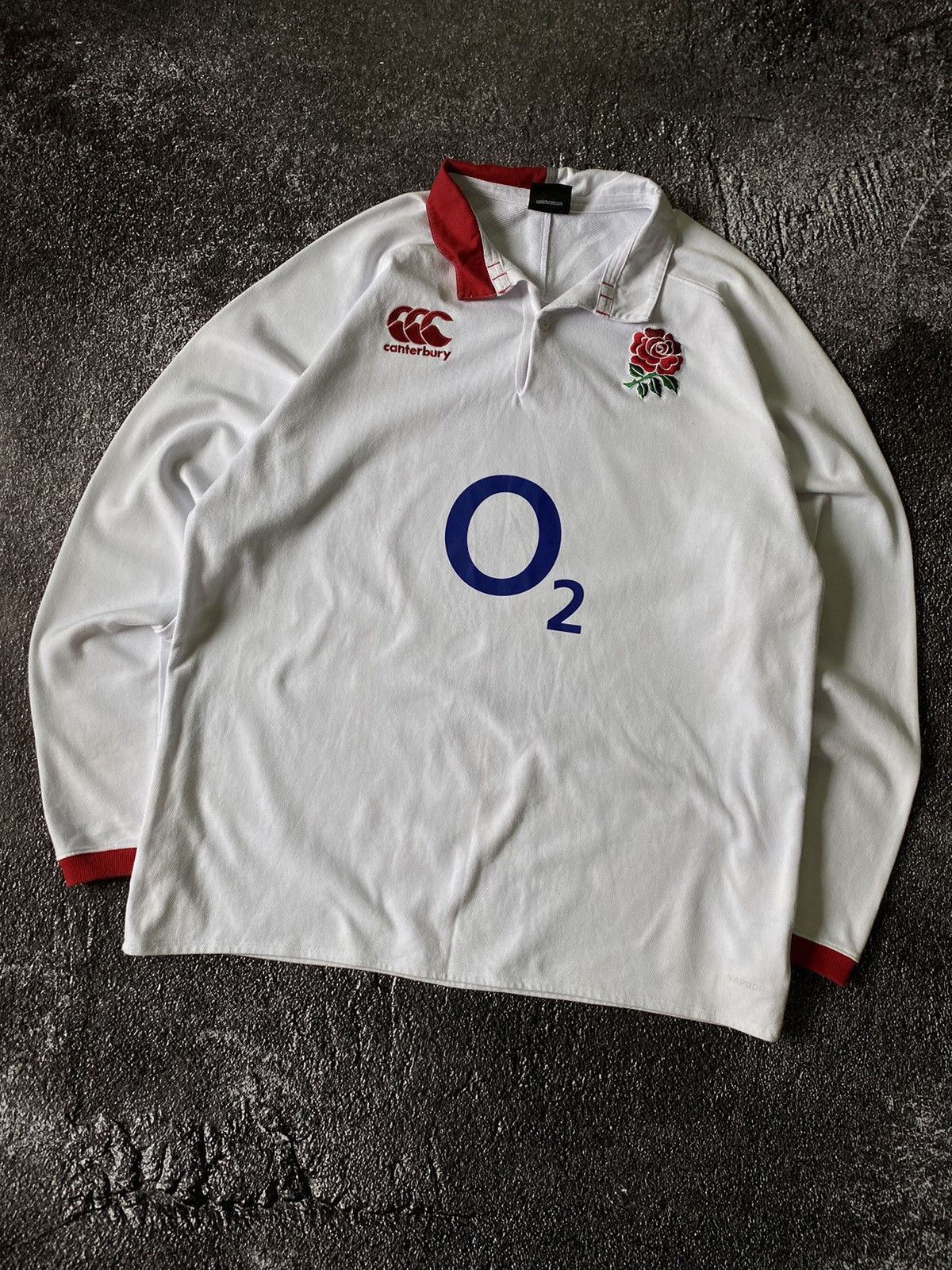Canterbury of New Zealand Vintage Canterbury Rugby England Jersey Long Sleeve Size US XL / EU 56 / 4 - 2 Thumbnail