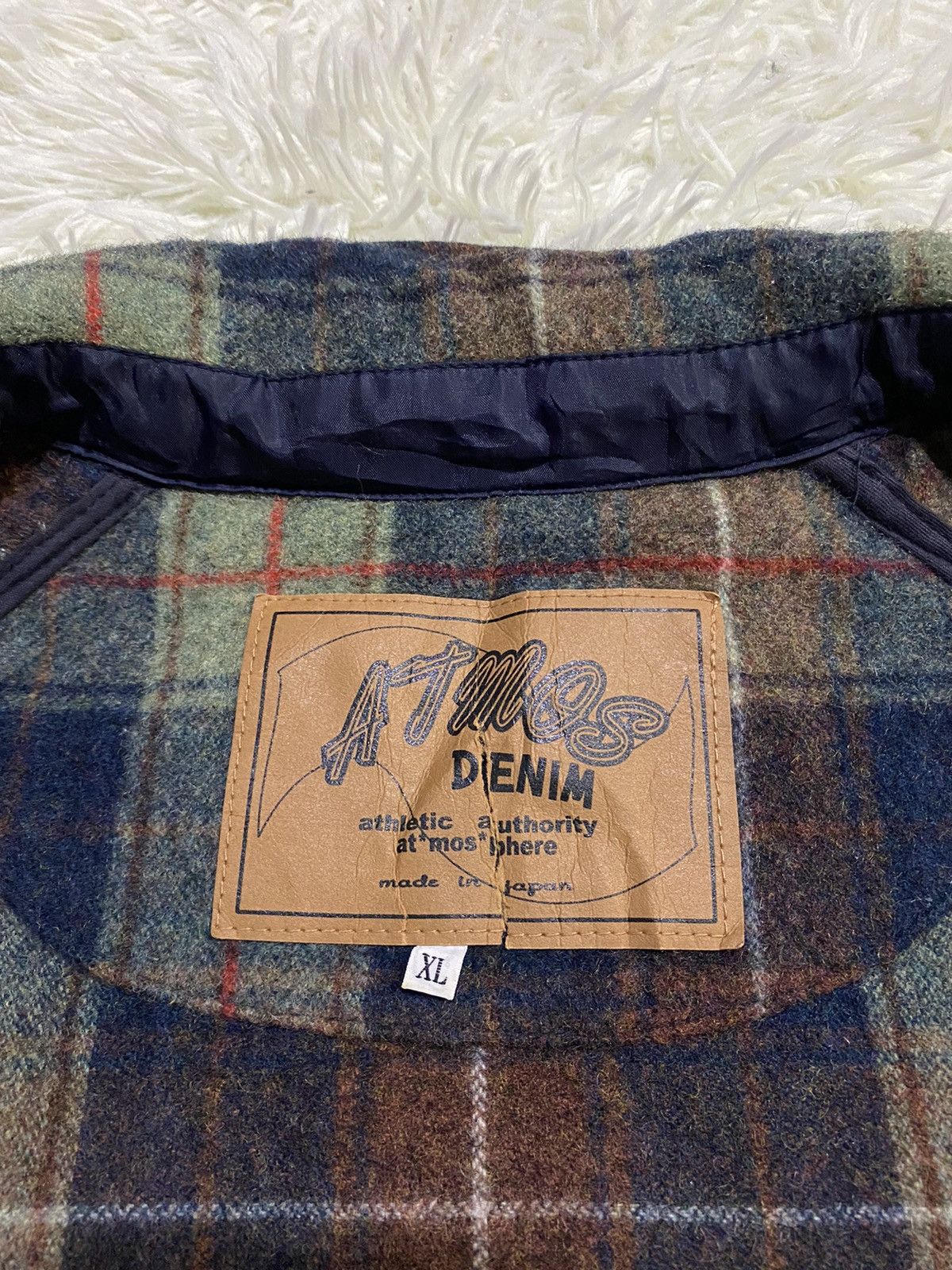 atmos Atmos Denim ATJ-03-2011 Shacket Wool Checked Flannel Size US L / EU 52-54 / 3 - 13 Thumbnail