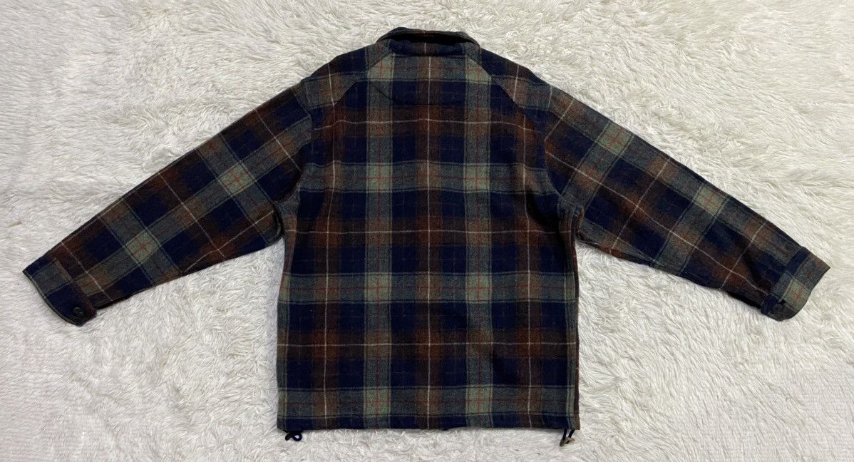 atmos Atmos Denim ATJ-03-2011 Shacket Wool Checked Flannel Size US L / EU 52-54 / 3 - 8 Thumbnail