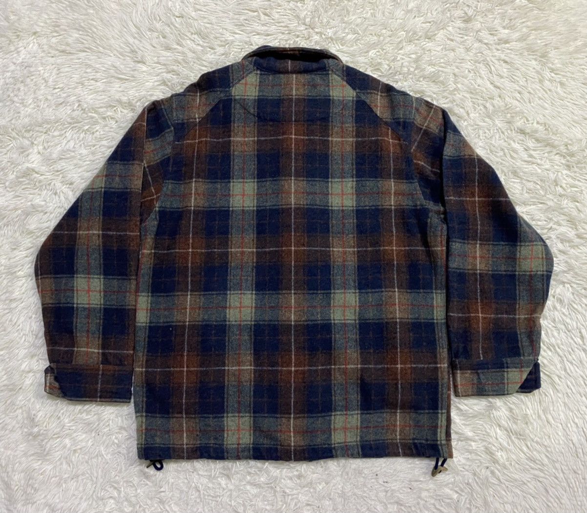 atmos Atmos Denim ATJ-03-2011 Shacket Wool Checked Flannel Size US L / EU 52-54 / 3 - 10 Thumbnail