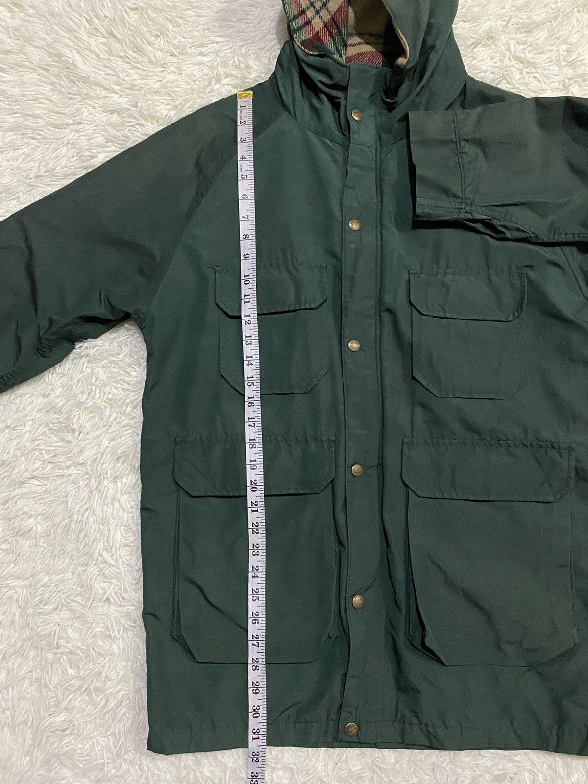 Vintage Vintage Woolrich Wool Checked Lined Parka Jacket Size US M / EU 48-50 / 2 - 17 Thumbnail