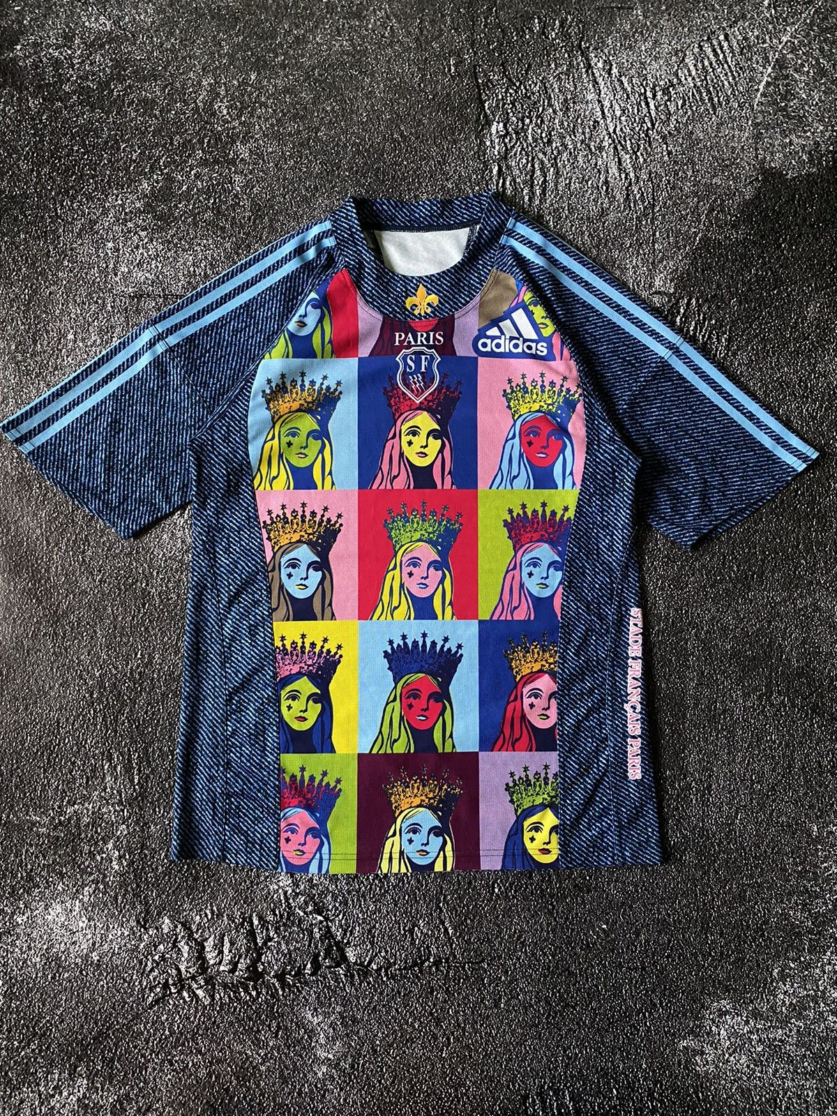 Adidas Adidas Paris SF France 2008 Rugby Union Shirt Jersey Grailed