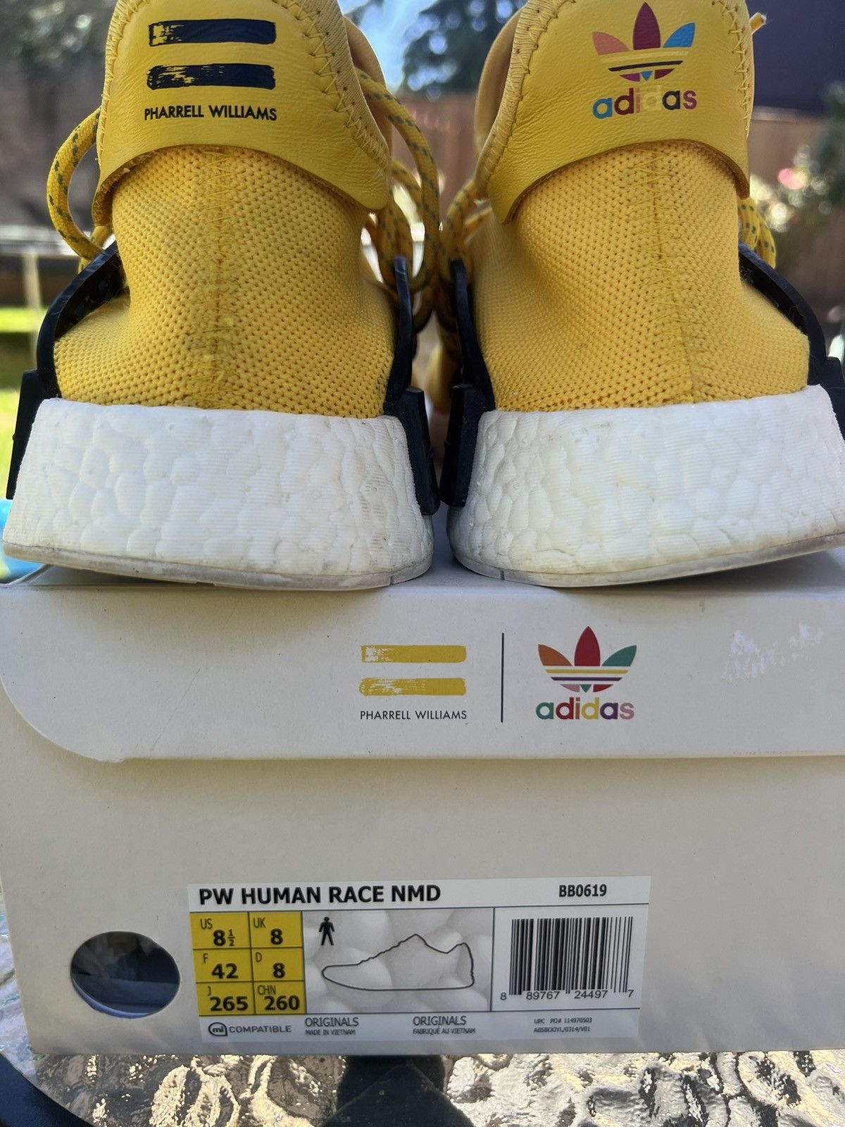 Adidas × Pharrell PW HUMAN RACE NMD Size US 8.5 / EU 41-42 - 7 Thumbnail