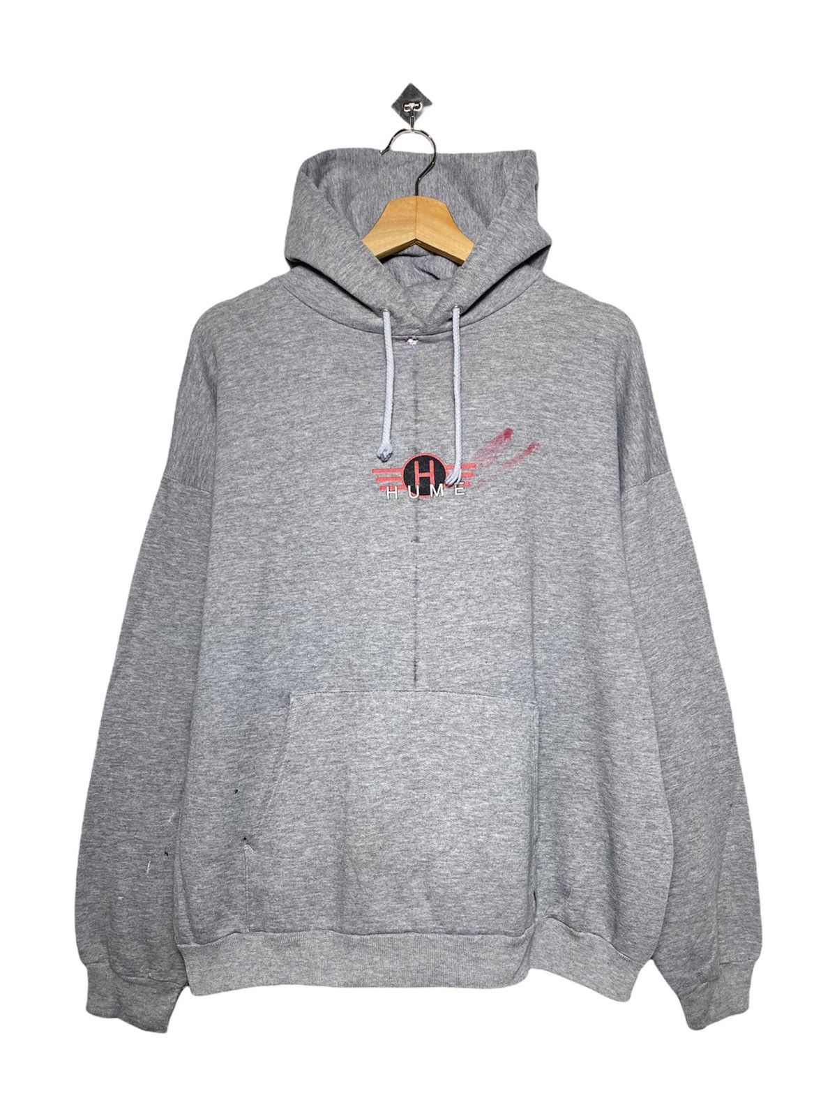 Japanese Brand Vintage Hume Skateboard Distressed Hoodies Hooksup Birdhouse Size US XL / EU 56 / 4 - 1 Thumbnail