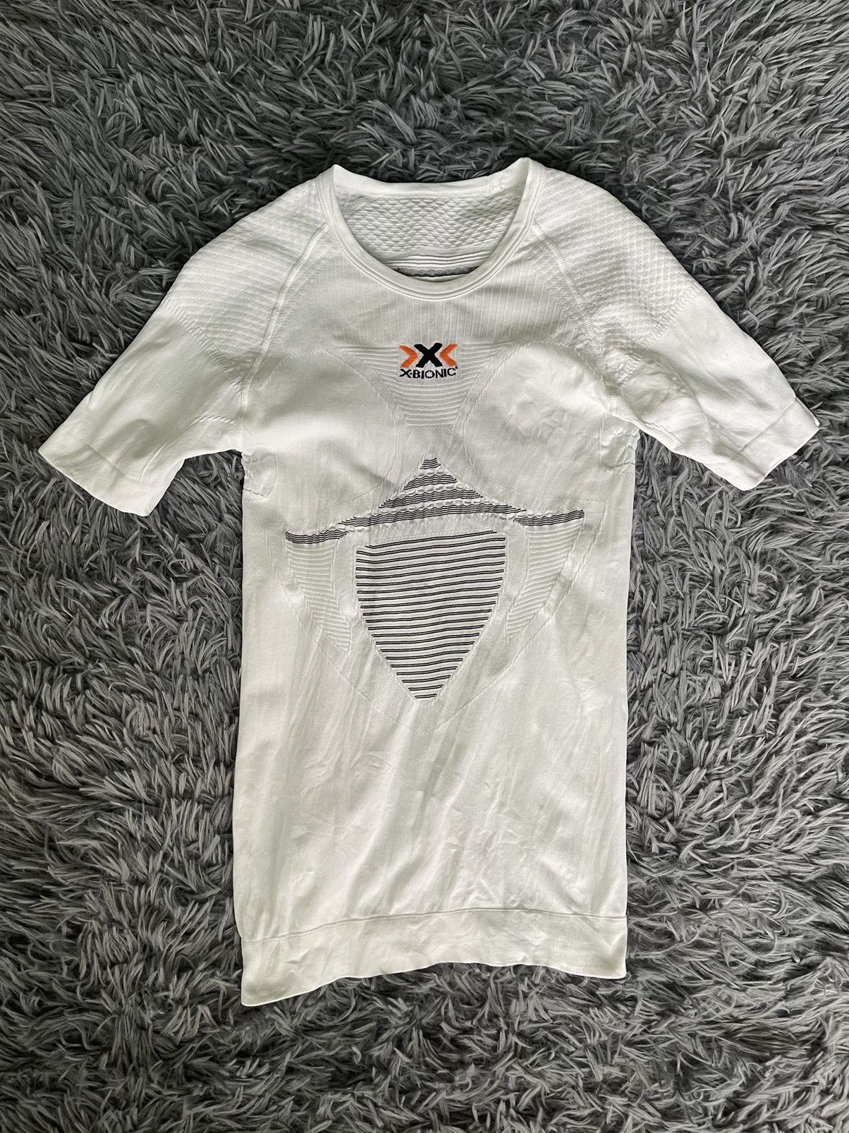 Designer X-Bionic gorpcore style outdoor cycle t-shirt Size L / US 10 / IT 46 - 6 Thumbnail